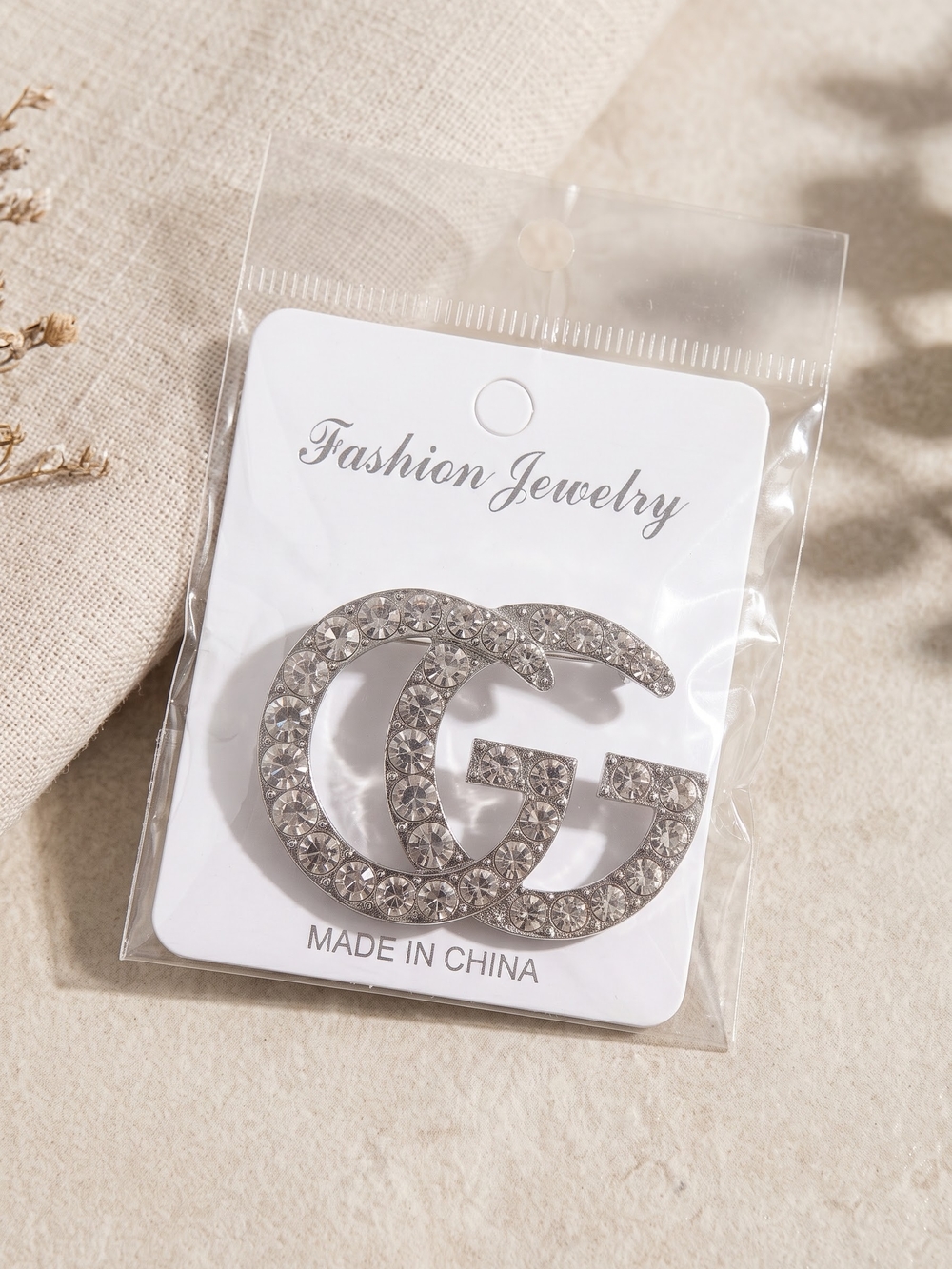 Brand NEW Fashion Jewelry Silver Crystal  Brooch